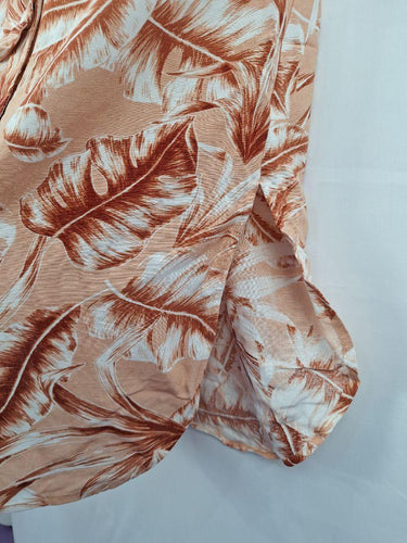 Witchery Tropical Blush Tie Front MIdi Dress Size 10 by SwapUp-Online Second Hand Store-Online Thrift Store
