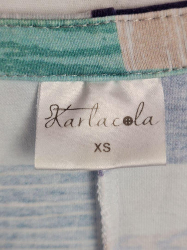 Karlacola Patchwork Jersey Shift Mini Dress Size XS by SwapUp-Online Second Hand Store-Online Thrift Store
