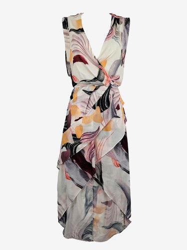Cooper St Feminine Draped  Cut Out Midi Dress Size 8 by SwapUp-Online Second Hand Store-Online Thrift Store