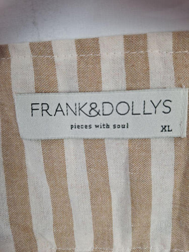 Frank & Dollys Elegant Striped Day Out Midi Dress Size XL by SwapUp-Online Second Hand Store-Online Thrift Store