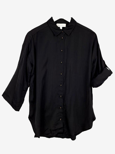 Witchery Shiny Two Way Scooped Shirt Size 10 by SwapUp-Online Second Hand Store-Online Thrift Store