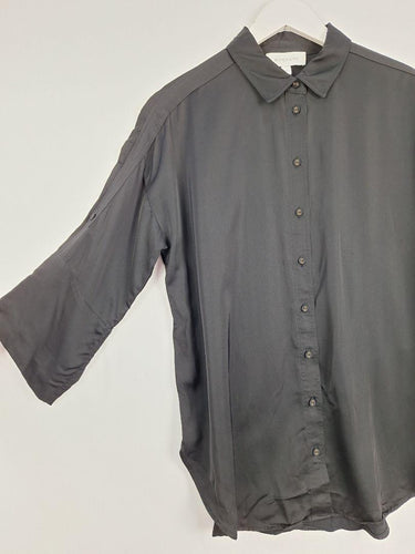 Witchery Shiny Two Way Scooped Shirt Size 10 by SwapUp-Online Second Hand Store-Online Thrift Store