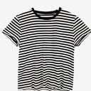 Everlane Striped Casual Crew Neck T-shirt Size M by SwapUp-Online Second Hand Store-Online Thrift Store