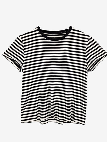 Everlane Striped Casual Crew Neck T-shirt Size M by SwapUp-Online Second Hand Store-Online Thrift Store