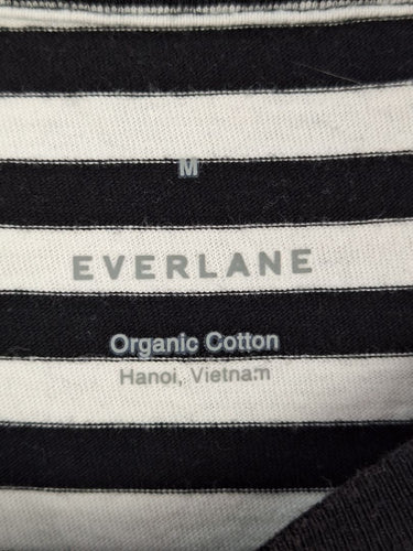 Everlane Striped Casual Crew Neck T-shirt Size M by SwapUp-Online Second Hand Store-Online Thrift Store
