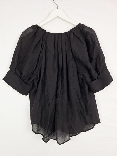 Witchery Shiny Dual Layer Work Top Size 10 by SwapUp-Online Second Hand Store-Online Thrift Store