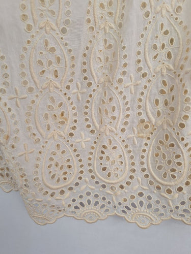 Zimmermann Broderie Cut out Scallop Wrap Midi Dress Size S by SwapUp-Online Second Hand Store-Online Thrift Store