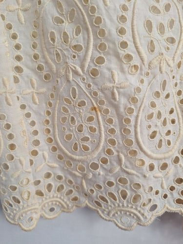 Zimmermann Broderie Cut out Scallop Wrap Midi Dress Size S by SwapUp-Online Second Hand Store-Online Thrift Store