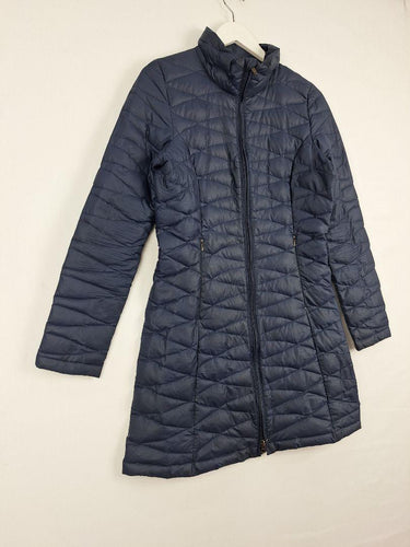 Patagonia Navy Padded Longline Winter Jacket Size S by SwapUp-Online Second Hand Store-Online Thrift Store