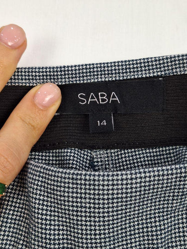 Saba Elegant Tweed Tapered Office Pants Size 14 by SwapUp-Online Second Hand Store-Online Thrift Store