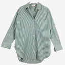 Witchery Candy Striped Oversized Everyday Shirt Size 10 by SwapUp-Online Second Hand Store-Online Thrift Store