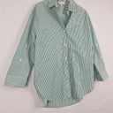 Witchery Candy Striped Oversized Everyday Shirt Size 10 by SwapUp-Online Second Hand Store-Online Thrift Store