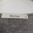 Morrison Draped Oversized Grey Marle Wool Blend Jumper Size S by SwapUp-Online Second Hand Store-Online Thrift Store