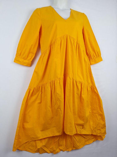 Y.A.S Melon Tiered Day Out Midi Dress Size M by SwapUp-Online Second Hand Store-Online Thrift Store