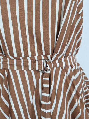 Marimekko Chocolate A-Line Sundress Midi Dress Size 10 by SwapUp-Online Second Hand Store-Online Thrift Store