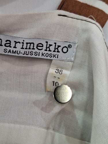 Marimekko Chocolate A-Line Sundress Midi Dress Size 10 by SwapUp-Online Second Hand Store-Online Thrift Store