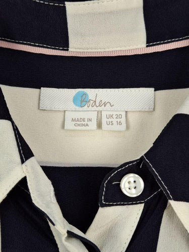 Boden Semi Sheer Elegant Silk Shirt Size 20 by SwapUp-Online Second Hand Store-Online Thrift Store