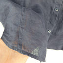 Carefree Casual Navy Linen Shirt Shirt Size 18 by SwapUp-Online Second Hand Store-Online Thrift Store