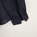 Carefree Casual Navy Linen Shirt Shirt Size 18 by SwapUp-Online Second Hand Store-Online Thrift Store