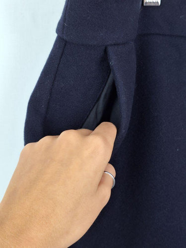 Boden Sophisticated Wool Double Button Mini Skirt Size 22 by SwapUp-Online Second Hand Store-Online Thrift Store