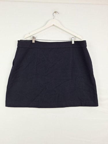 Boden Sophisticated Wool Double Button Mini Skirt Size 22 by SwapUp-Online Second Hand Store-Online Thrift Store