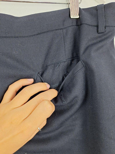 Sportscraft Classic Navy Wool Blend Office Pants Size 18 by SwapUp-Online Second Hand Store-Online Thrift Store