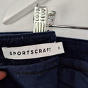 Navy Fine Corduroy Straight Mini Skirt Skirt Size 18 by SwapUp-Online Second Hand Store-Online Thrift Store