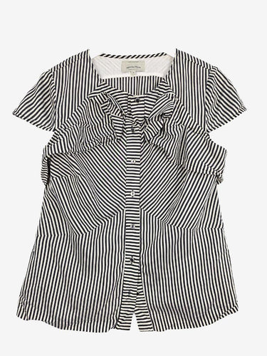 Veronika Maine Ruched Cap Sleeve Office Staple Top Size 16 by SwapUp-Online Second Hand Store-Online Thrift Store