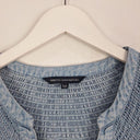 French Connection Shirred Chambray Gathered Blouse Size 14 by SwapUp-Online Second Hand Store-Online Thrift Store