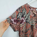 Witchery Clay Tropical Linen Top Size XL by SwapUp-Online Second Hand Store-Online Thrift Store