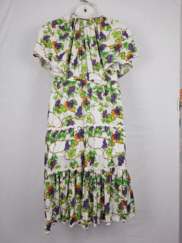 Frankie + Dash Breezy Gathered Vineyard Midi Dress Size 14 by SwapUp-Online Second Hand Store-Online Thrift Store