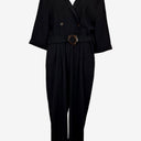 Sheike Elegant Tortoiseshell Double Breasted Jumpsuit Size 16 by SwapUp-Online Second Hand Store-Online Thrift Store