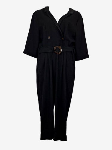 Sheike Elegant Tortoiseshell Double Breasted Jumpsuit Size 16 by SwapUp-Online Second Hand Store-Online Thrift Store