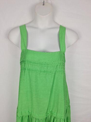 Witchery Lime Pleated Out For Lunch Maxi Dress Size 14 by SwapUp-Online Second Hand Store-Online Thrift Store