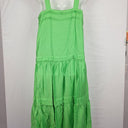 Witchery Lime Pleated Out For Lunch Maxi Dress Size 14 by SwapUp-Online Second Hand Store-Online Thrift Store