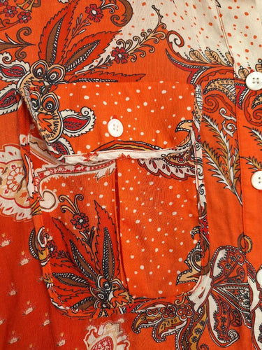 Country Road Bright Relaxed Paisley Print Shirt Size 16 by SwapUp-Online Second Hand Store-Online Thrift Store