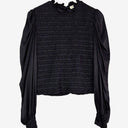 Scanlan Theodore Silk Navy Mock Neck Top Size 10 by SwapUp-Online Second Hand Store-Online Thrift Store