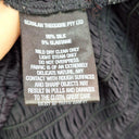 Scanlan Theodore Silk Navy Mock Neck Top Size 10 by SwapUp-Online Second Hand Store-Online Thrift Store