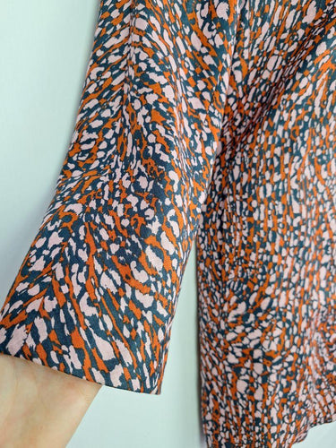 Elms + King Linen Effortless Funky Coat Jacket Size M by SwapUp-Online Second Hand Store-Online Thrift Store