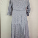 David Jones Stripped Cotton Flattering Fit Dress Size 12 by SwapUp-Online Second Hand Store-Online Thrift Store