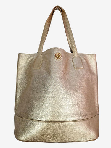 Tory Burch Gold Fashionable Tote Bag Size None by SwapUp-Online Second Hand Store-Online Thrift Store