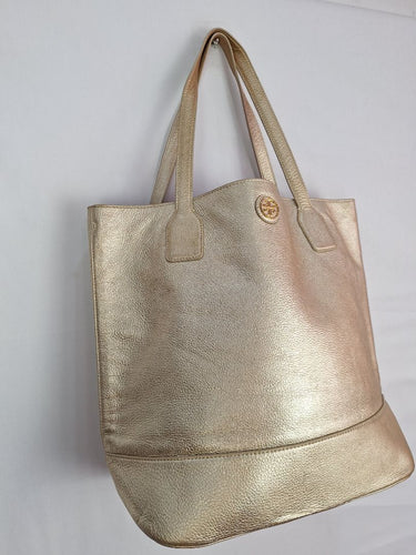 Tory Burch Gold Fashionable Tote Bag Size None by SwapUp-Online Second Hand Store-Online Thrift Store