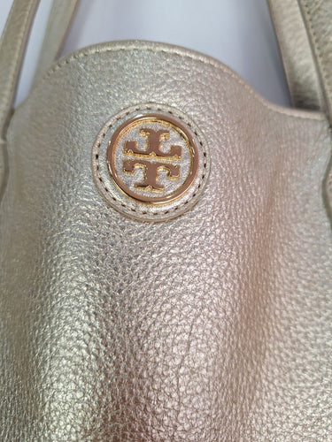 Tory Burch Gold Fashionable Tote Bag Size None by SwapUp-Online Second Hand Store-Online Thrift Store
