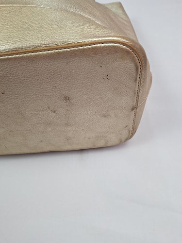 Tory Burch Gold Fashionable Tote Bag Size None by SwapUp-Online Second Hand Store-Online Thrift Store