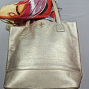 Tory Burch Gold Fashionable Tote Bag Size None by SwapUp-Online Second Hand Store-Online Thrift Store
