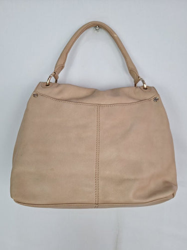 Oroton Relaxed Beige Leather Bag Size None by SwapUp-Online Second Hand Store-Online Thrift Store