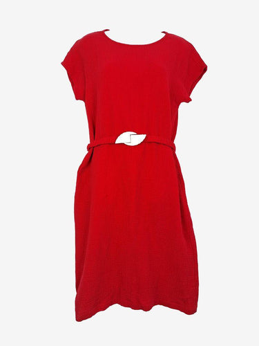 Kumo Timeless Red Comfortable Dress Size S by SwapUp-Online Second Hand Store-Online Thrift Store