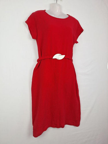 Kumo Timeless Red Comfortable Dress Size S by SwapUp-Online Second Hand Store-Online Thrift Store