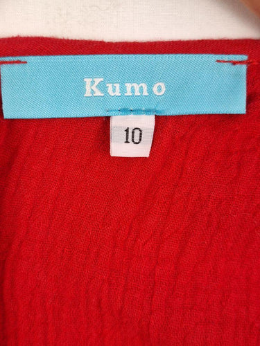 Kumo Timeless Red Comfortable Dress Size S by SwapUp-Online Second Hand Store-Online Thrift Store