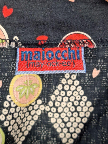 Maiocchi Halter Neck Unique Pattern Midi Dress Size 8 by SwapUp-Online Second Hand Store-Online Thrift Store